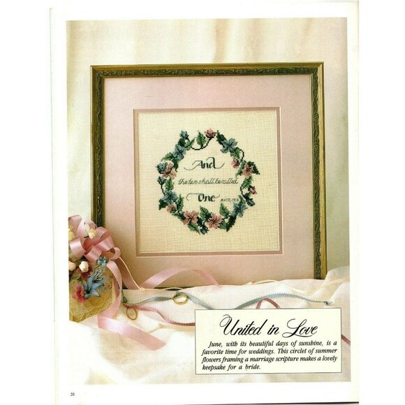 Leisure Arts Celebrations to Cross Stitch and Craft Magazine Summer 1990 - Picture 5 of 7